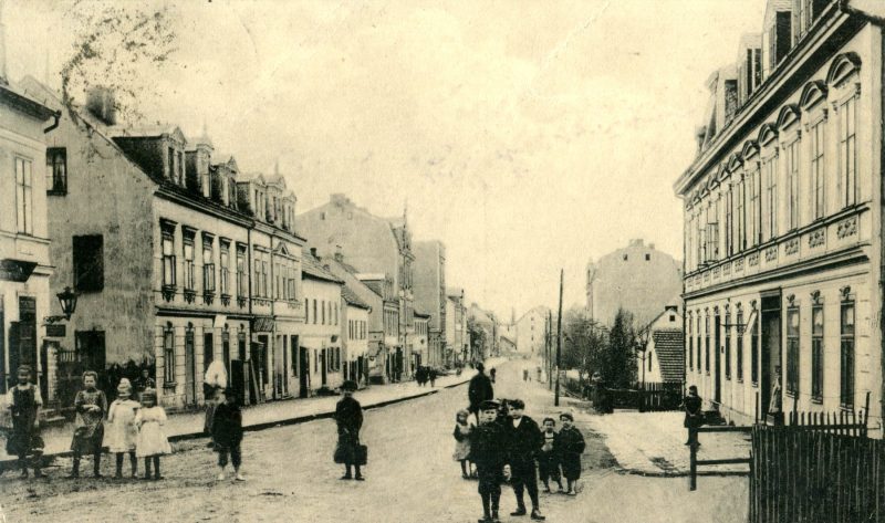 Chudé okolní obce před připojením. Stará Role roku 1915